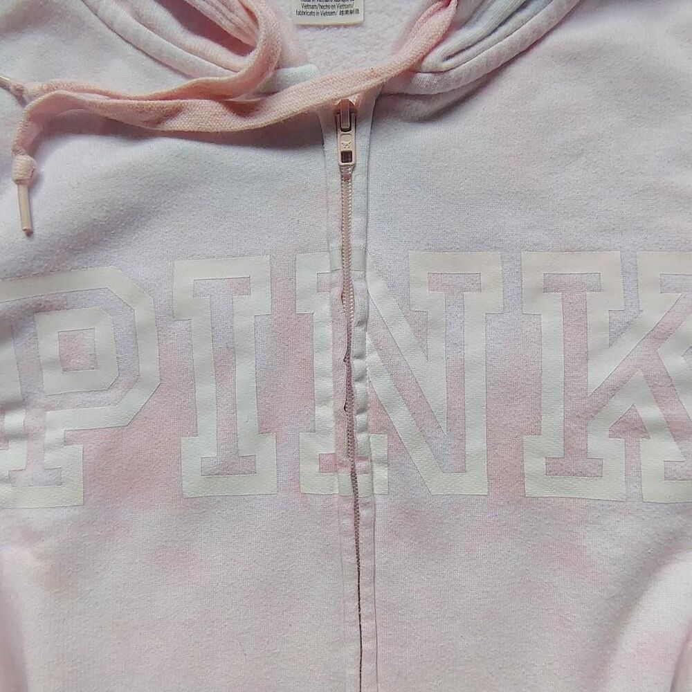 🌸PINK Victoria's Secret Full Zip Hoodie ~XL